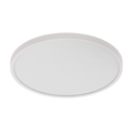 RAB SUMO-R-24/D10 SUMO LED Surface Mount Ceiling Light – 24" Round – 35W – Selectable 2700K/3000K/3500K/4000K/5000K – 2600-2850 Lumens – 120-277V – 0-10V & TRIAC Dimmable – 90 CRI – White Finish