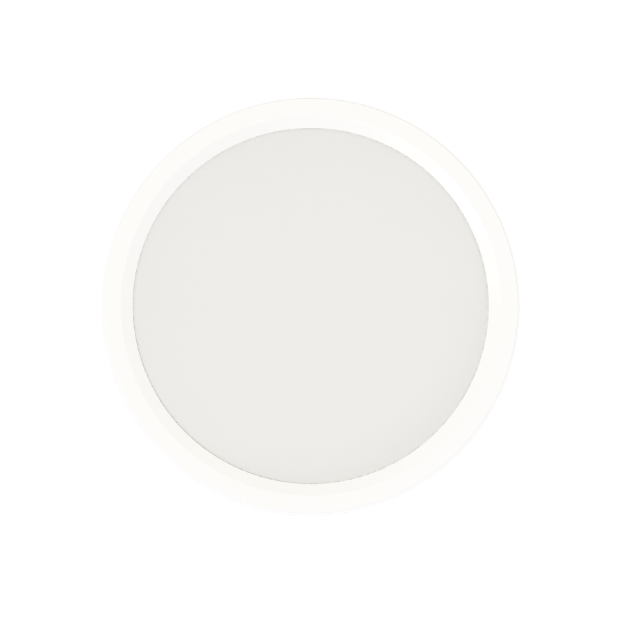 RAB SUMO-R-5 SUMO LED Surface Mount Ceiling Light – 5.5" Round – 10W – Selectable 2700K/3000K/3500K/4000K/5000K – 830-896 Lumens – 120V – 90 CRI – White Finish