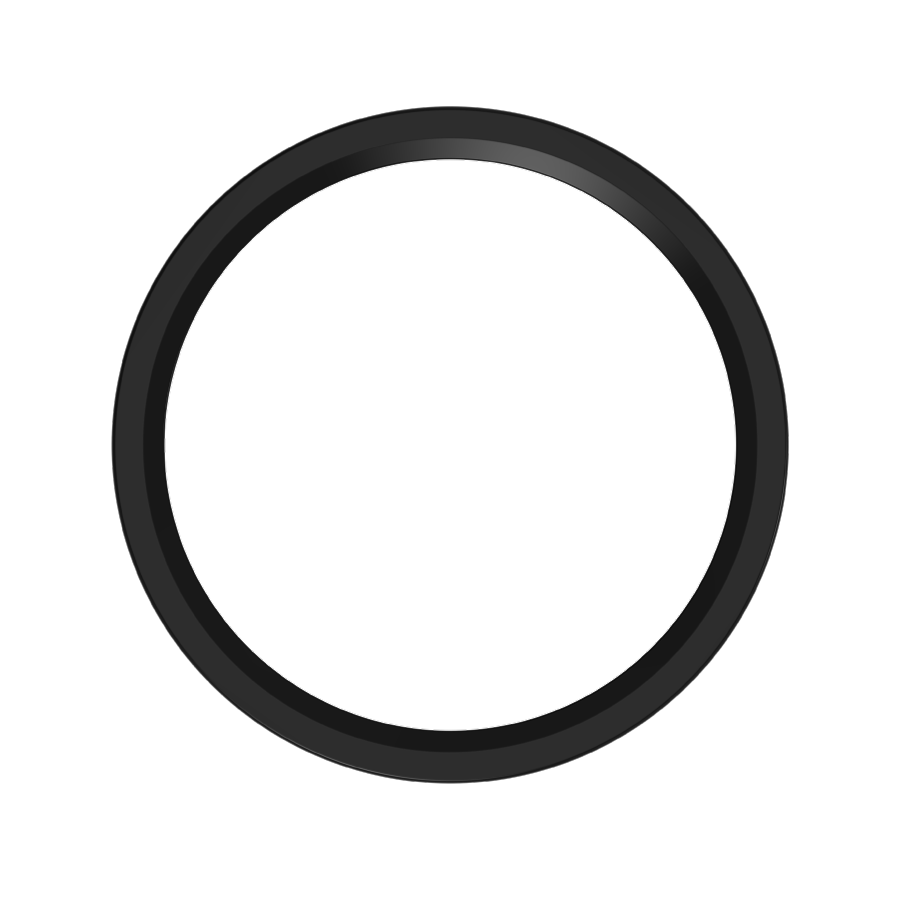 RAB SUMO-TRIM-R-5-BLK SUMO 5" Round Smooth Trim – Black Finish