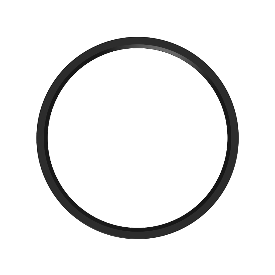 RAB SUMO-TRIM-R-9-BLK SUMO 9" Round Smooth Trim – Black Finish