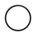 RAB SUMO-TRIM-R-9-BLK SUMO 9" Round Smooth Trim – Black Finish