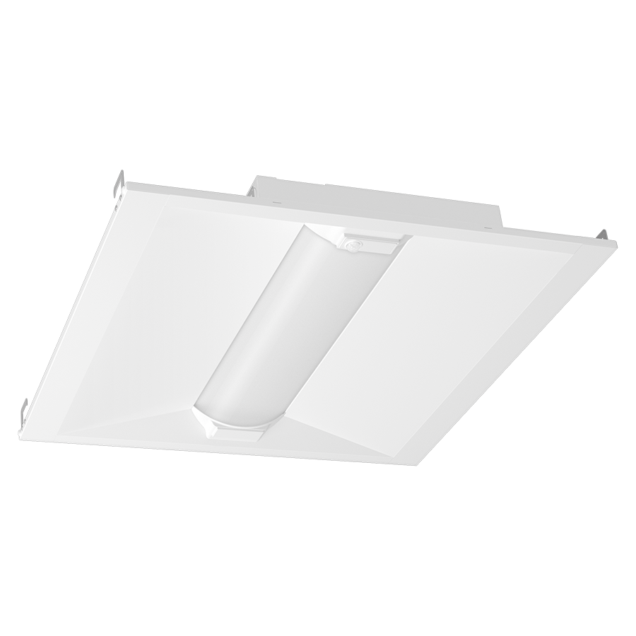 RAB SWISH34-2X2/PIR LED Center Basket Troffer – 2x2 – Selectable 18W/25W/30W – 3500K/4000K/5000K – 2397-3700 Lumens – 120-277V – PIR Occupancy Sensor