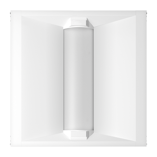 RAB SWISH34-2X2/E LED Center Basket Troffer – 2x2 – Selectable 18W/25W/30W – 3500K/4000K/5000K – 2397-3700 Lumens – 120-277V – Emergency Battery Backup