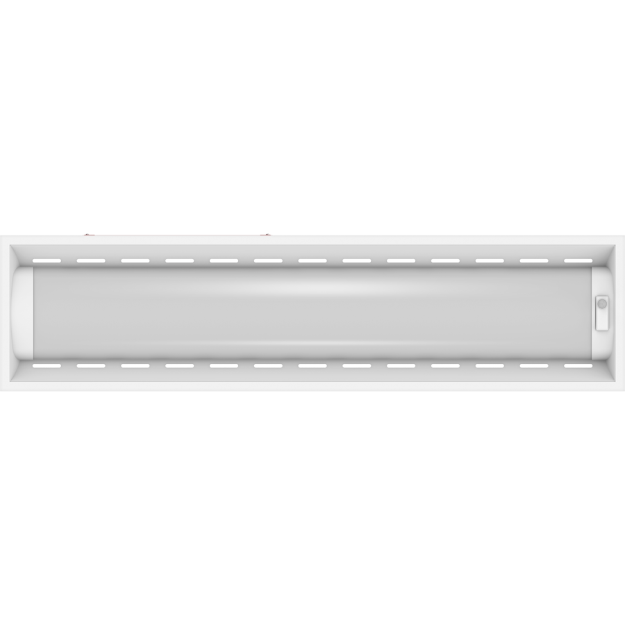 RAB SWISHAIR1X4/PIR/E LED Air Handling Troffer – 1x4 – Selectable 18W/26W/35W – 3500K/4000K/5000K – 2455-4922 Lumens – 120-277V – PIR Occupancy Sensor – Emergency Battery Backup