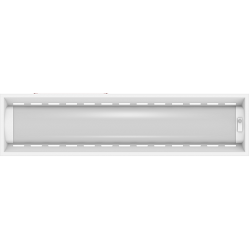 RAB SWISHAIR1X4/PIR/E LED Air Handling Troffer – 1x4 – Selectable 18W/26W/35W – 3500K/4000K/5000K – 2455-4922 Lumens – 120-277V – PIR Occupancy Sensor – Emergency Battery Backup