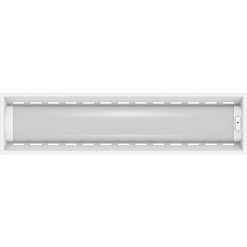 RAB SWISHAIR1X4/MVS LED Air Handling Troffer – 1x4 – Selectable 18W/26W/35W – 3500K/4000K/5000K – 2455-4922 Lumens – 120-277V – Microwave Occupancy Sensor