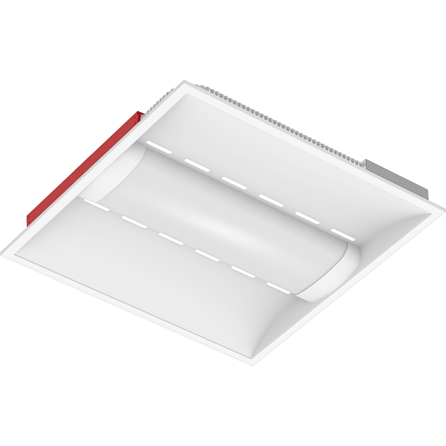 RAB SWISHAIR2X2/E LED Air Handling Troffer – 2x2 – Selectable 18W/26W/35W – 3500K/4000K/5000K – 2386-4702 Lumens – 120-277V – Emergency Battery Backup