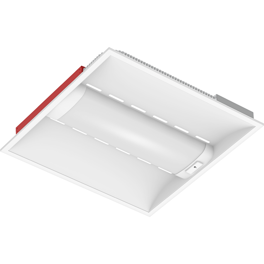 RAB SWISHAIR2X2/MVS/E LED Air Handling Troffer – 2x2 – Selectable 18W/26W/35W – 3500K/4000K/5000K – 2386-4702 Lumens – 120-277V – Microwave Occupancy Sensor – Emergency Battery Backup