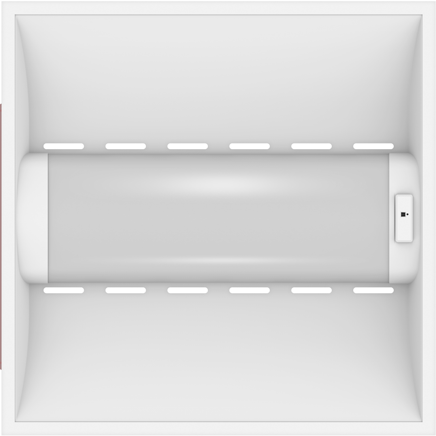 RAB SWISHAIR2X2/MVS/E LED Air Handling Troffer – 2x2 – Selectable 18W/26W/35W – 3500K/4000K/5000K – 2386-4702 Lumens – 120-277V – Microwave Occupancy Sensor – Emergency Battery Backup
