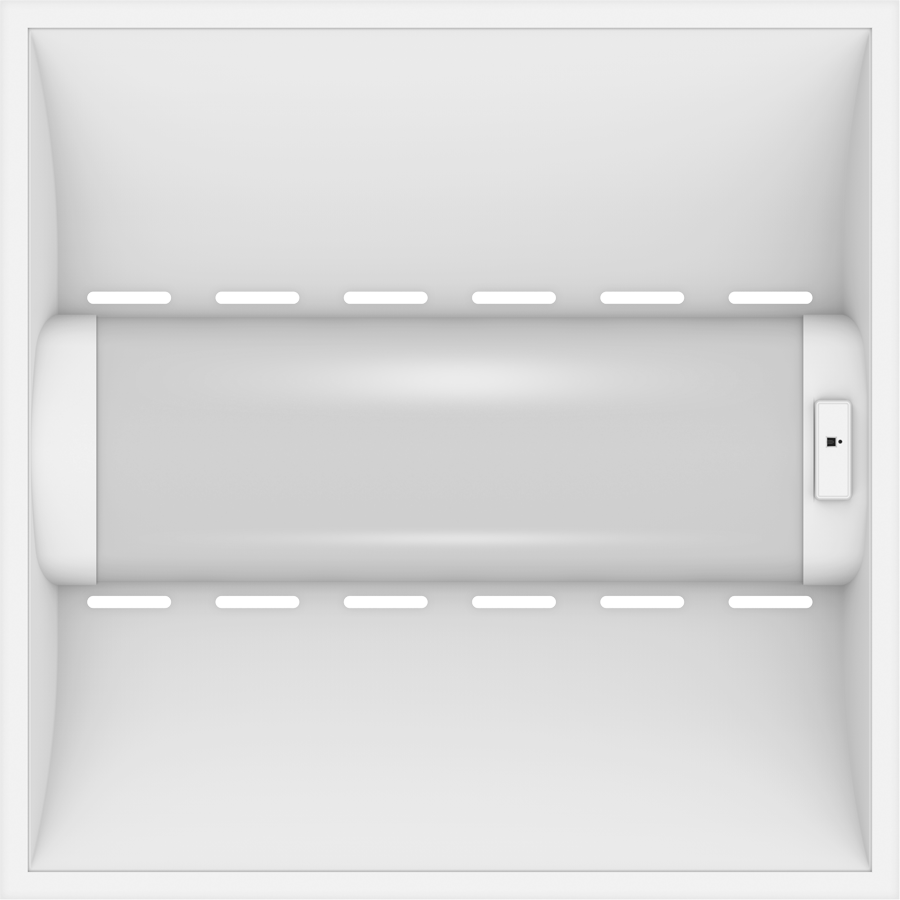 RAB SWISHAIR2X2/MVS LED Air Handling Troffer – 2x2 – Selectable 18W/26W/35W – 3500K/4000K/5000K – 2386-4702 Lumens – 120-277V – Microwave Occupancy Sensor