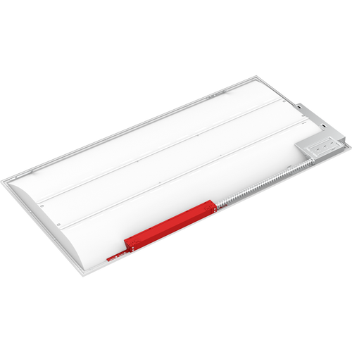 RAB SWISHAIR2X4/PIR/E LED Air Handling Troffer – 2x4 – Selectable 26W/35W/44W – 3500K/4000K/5000K – 3681-6047 Lumens – 120-277V – PIR Occupancy Sensor – Emergency Battery Backup