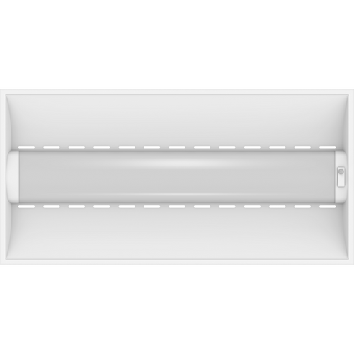 RAB SWISHAIR2X4/PIR LED Air Handling Troffer – 2x4 – Selectable 26W/35W/44W – 3500K/4000K/5000K – 3681-6047 Lumens – 120-277V – PIR Occupancy Sensor