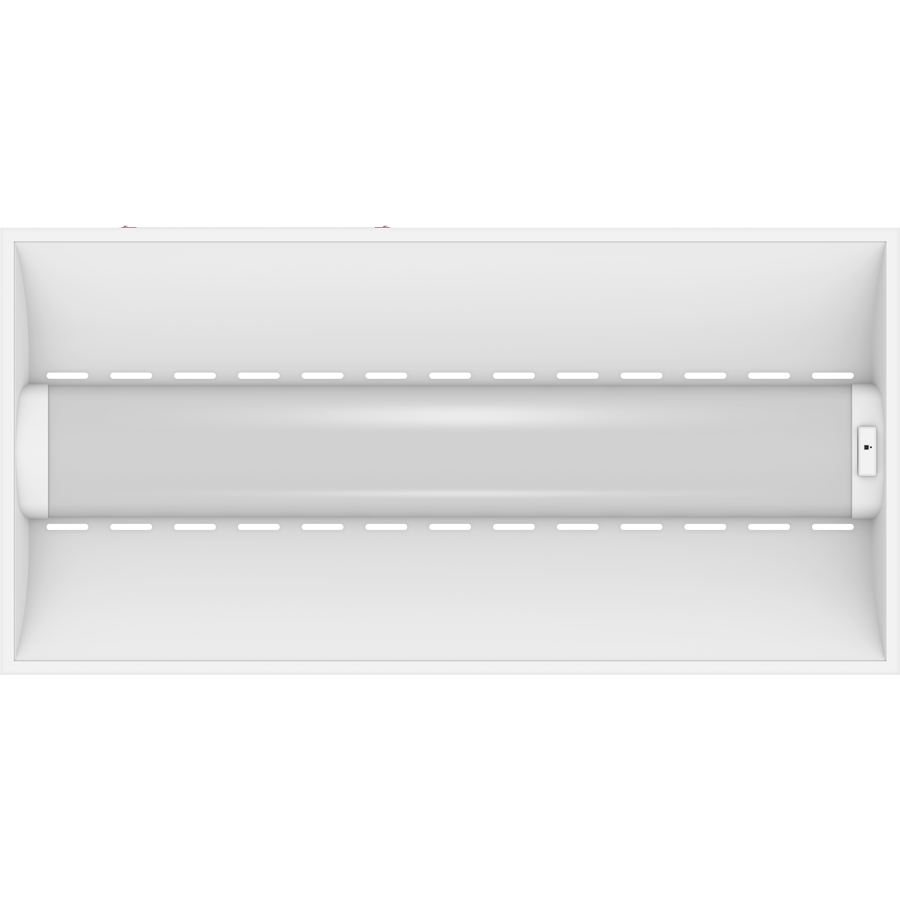 RAB SWISHAIR2X4/MVS/E LED Air Handling Troffer – 2x4 – Selectable 26W/35W/44W – 3500K/4000K/5000K – 3681-6047 Lumens – 120-277V – Microwave Occupancy Sensor – Emergency Battery Backup