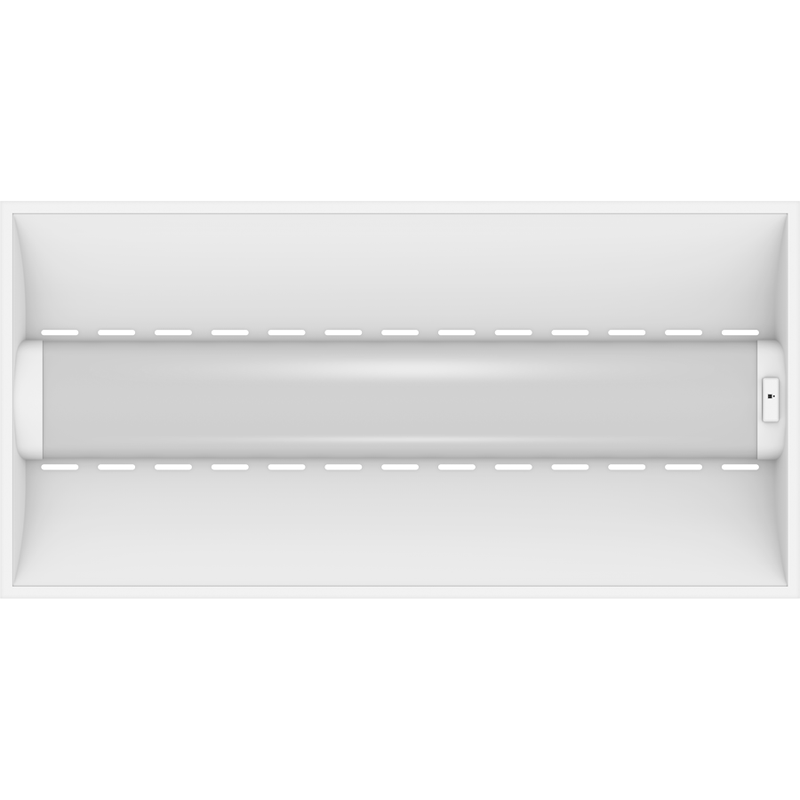 RAB SWISHAIR2X4/MVS LED Air Handling Troffer – 2x4 – Selectable 26W/35W/44W – 3500K/4000K/5000K – 3681-6047 Lumens – 120-277V – Microwave Occupancy Sensor