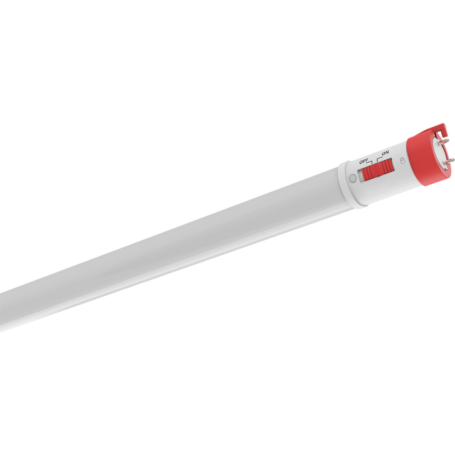 RAB T10EM-36 Emergency LED T10 Tube – 3ft – Selectable 9W/10.5W/12W – Selectable 3000K/3500K/4000K/5000K/6500K – 1230-1620 Lumens – 120-277V