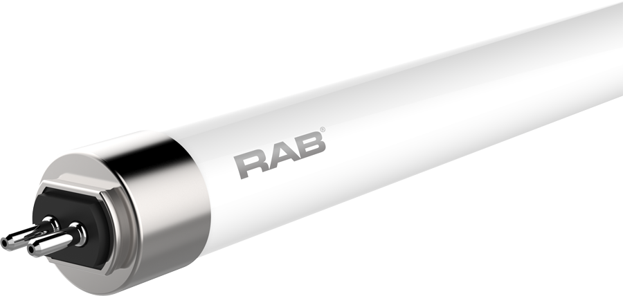 RAB T5-25-48G-840-BYP T5 LED Tube – 4ft – Type B Ballast Bypass – 25W – 4000K – 3500 Lumens – 120-277V