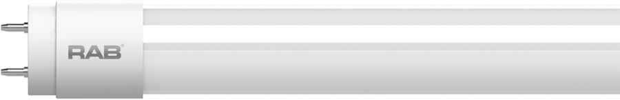 RAB T8-11-48G-840-EXT T8 LED Tube – 4ft – Type C External Driver – 11W – 4000K – 1800 Lumens – Driver Dependent