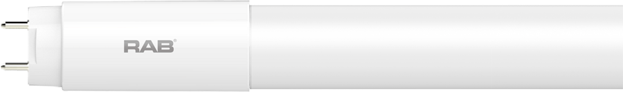 RAB T8-14-48G-850-SE-BYP-DIM T8 LED Tube – 4ft – Type B Ballast Bypass – Single Ended – 14W – 5000K – 2000 Lumens – 120-277V