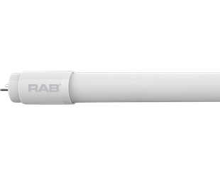 RAB T8-14-48GC-840-HYB T8 LED Tube – 4ft – Type A+B Hybrid – 14W – 4000K – 2200 Lumens – G13 Base – 120-277V / Ballast Dependent