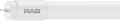 RAB T8-15-48G-850-DIR T8 LED Tube – 4ft – Type A Ballast Compatible – 15W – 5000K – 2200 Lumens – Ballast Dependent