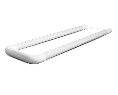 RAB T8-15-U6GC-840-EXT T8 U-Bend LED Tube – 4ft – Type C External Driver – 15W – 4000K – 2000 Lumens – G13 Base – Driver Dependent