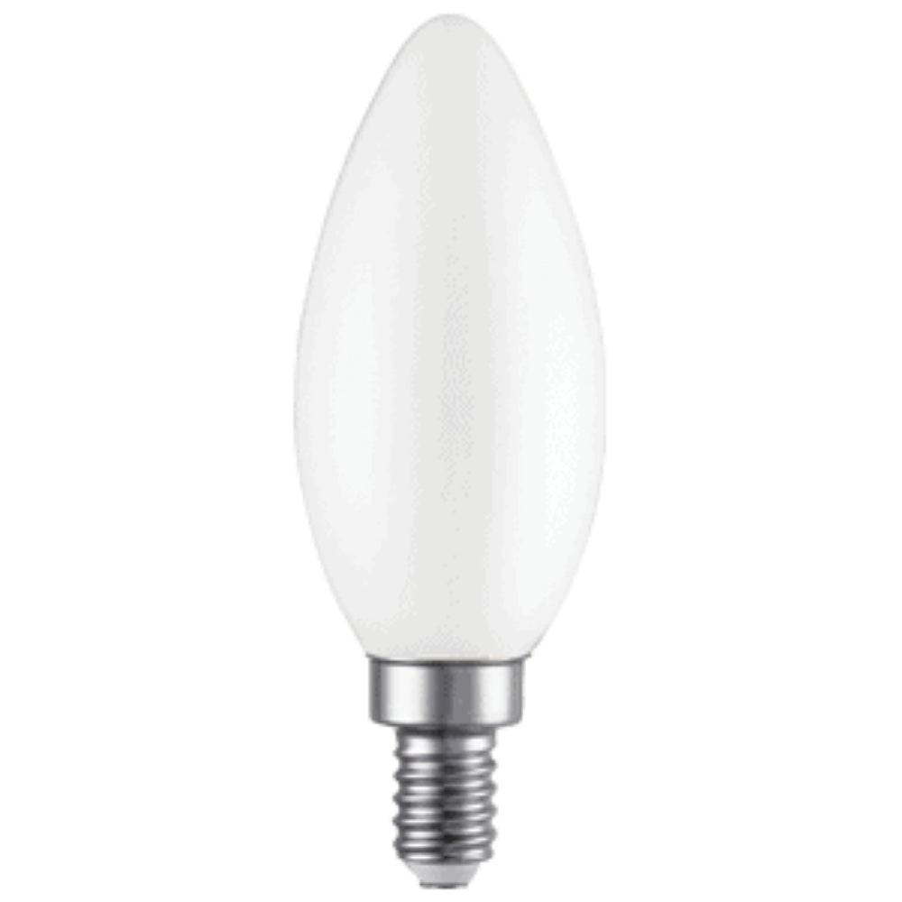 TCP FB11D2524E12SFR92 AmberGlow B11 LED Filament Lamp – 2400K – Frosted Finish – E12 Base – 92 CRI