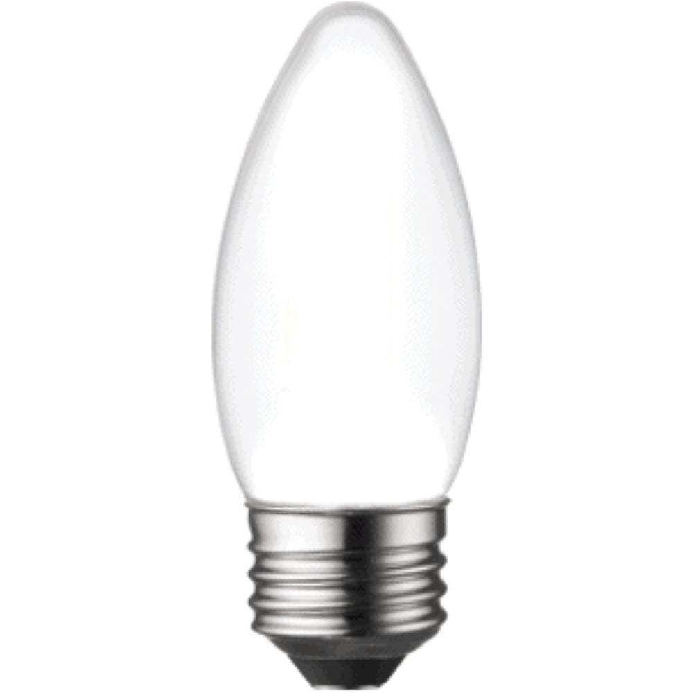 TCP FB11D2524E26SFR92 AmberGlow B11 LED Filament Lamp – 2400K – Frosted Finish – E26 Base – 92 CRI