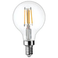 TCP FG16D2524E12SCL92 AmberGlow G16 LED Globe Lamp – 2400K – Clear Finish – E12 Base – 92 CRI