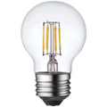 TCP FG16D2527E26SCL95 G16 LED Globe Lamp – 3W – 2700K – Clear Finish – E26 Base – 95 CRI