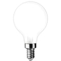 TCP FG16D2527E12SFR95 G16 LED Globe Lamp – 3W – 2700K – Frosted Finish – E12 Base – 95 CRI