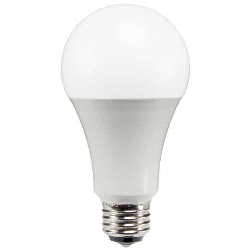 TCP LED16A21D3WAY27K A21 LED 3-Way Lamp – 4W/8W/16W – 2700K