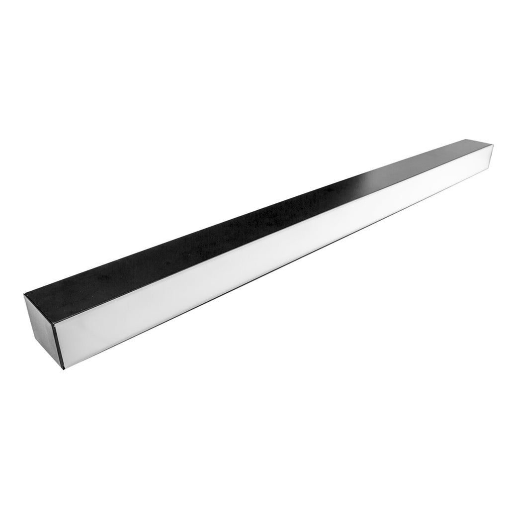 TCP ARC4UZDA4CCT Architectural Linear Light – Suspended – 4ft – 40W/50W Selectable – Direct/Indirect – 3500K/4100K/5000K Selectable – Black Finish – 120-277V
