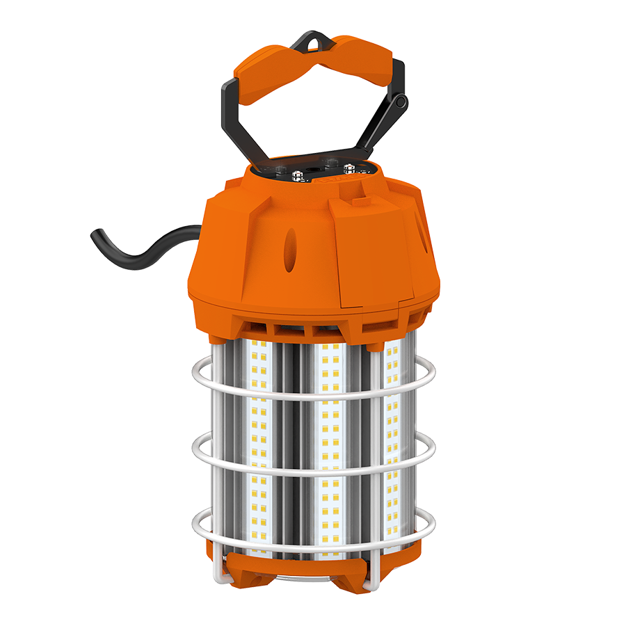 RAB TEMP-100-850 Temporary LED Work Light – 100W – 5000K – CRI 80 – 12000 Lumens – 120V