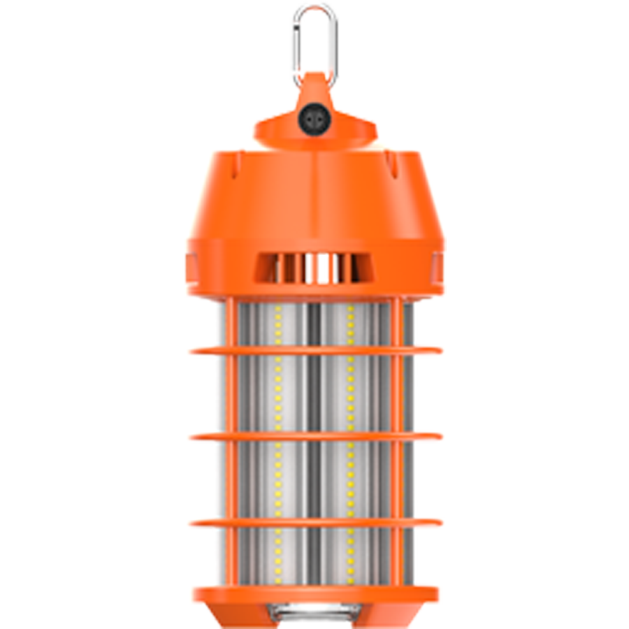 RAB TEMP34-150 TEMP34 Temporary LED Work Light – 150W – 5000K – CRI 80 – 18000 Lumens – 120-277V – 6ft 18AWG/3 Cable