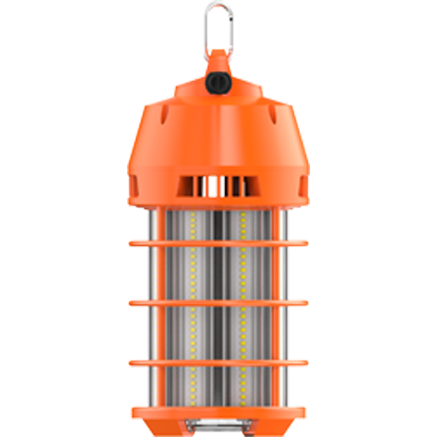 RAB TEMP34-150 TEMP34 Temporary LED Work Light – 150W – 5000K – CRI 80 – 18000 Lumens – 120-277V – 6ft 18AWG/3 Cable