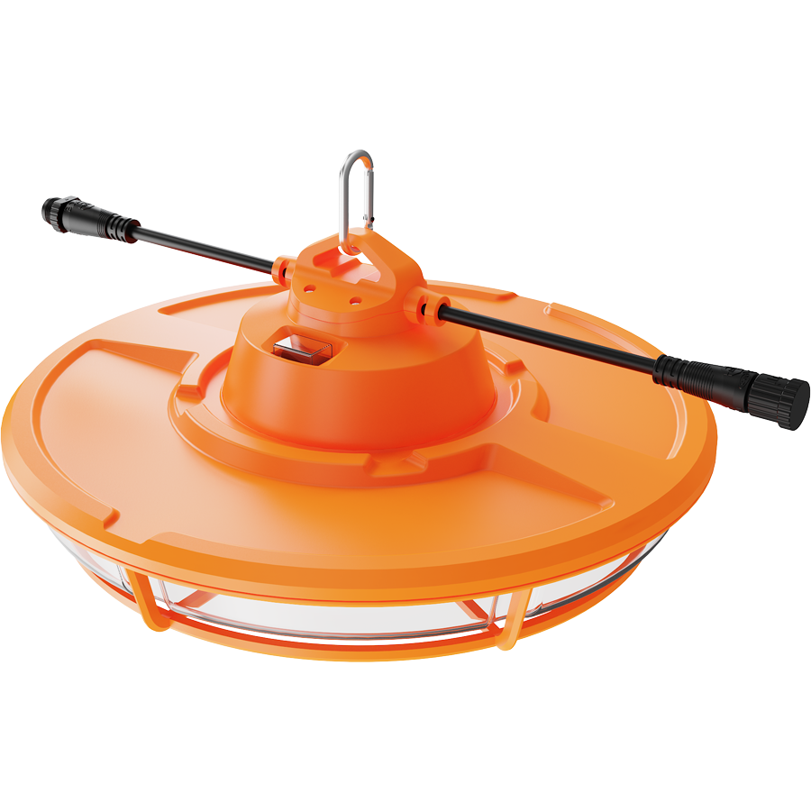 RAB TEMPBAY-130 TEMPBAY Temporary UFO High Bay Light – 130W – 5000K – 15300 Lumens – 120-277V