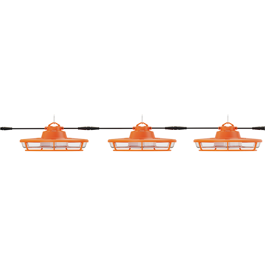 RAB TEMPBAY-130 TEMPBAY Temporary UFO High Bay Light – 130W – 5000K – 15300 Lumens – 120-277V