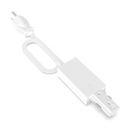 RAB TK-CP TRACK22 12ft Grounded Cord and Plug Accessory – White Finish