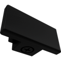 RAB TK-EC/B TRACK22 End Cap Accessory – Black Finish