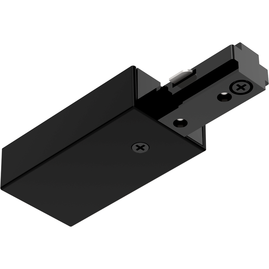 RAB TK-EF/B Top Access End Feed Accessory – Black Finish