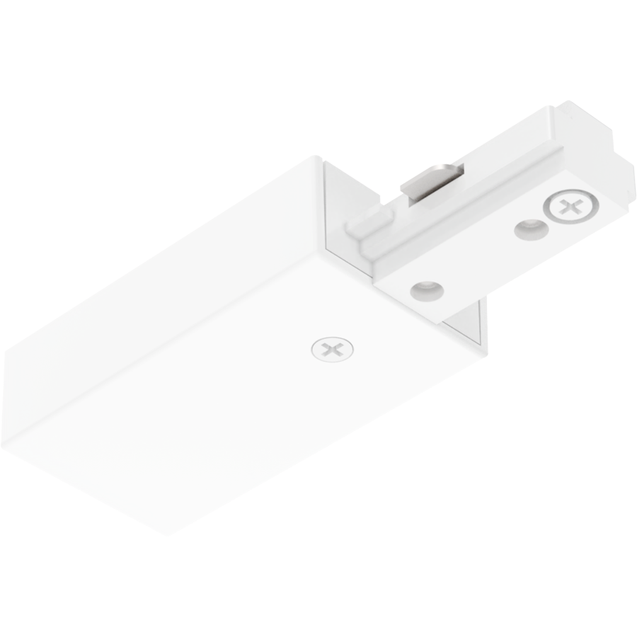 RAB TK-EF Top Access End Feed Accessory – White Finish