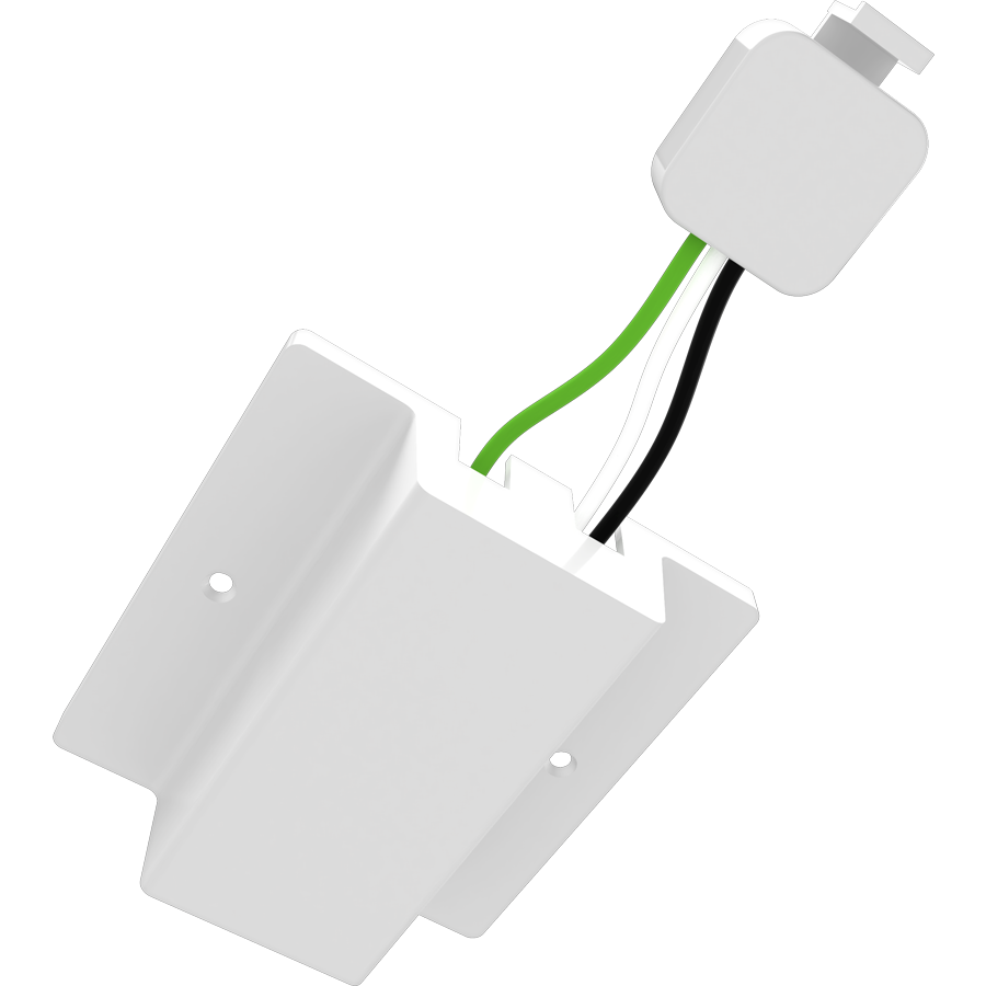 RAB TK-FC Floating Canopy Feed Accessory – White Finish