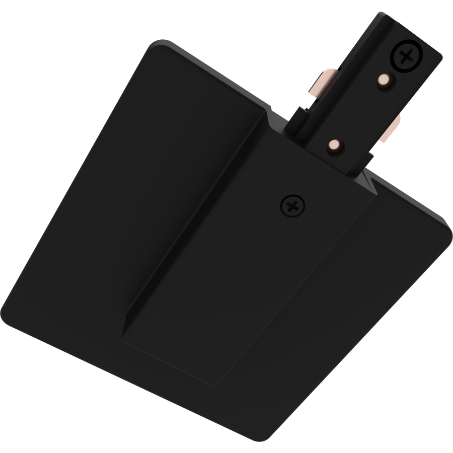 RAB TK-JB/B Junction Box End Feed Accessory – Black Finish