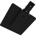 RAB TK-JB/B Junction Box End Feed Accessory – Black Finish