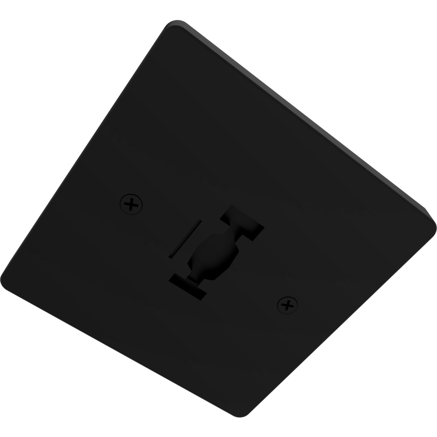 RAB TK-MLA/B Monopoint Luminaire Adapter – Black Finish