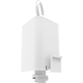 RAB TK-PLA TRACK22 Pendant Luminaire Adapter – White Finish