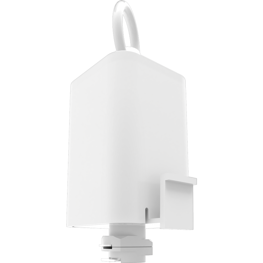RAB TK-PLA TRACK22 Pendant Luminaire Adapter – White Finish
