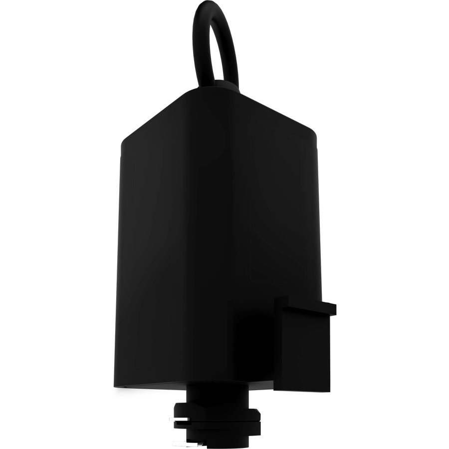 RAB TK-PLA/B Pendant Luminaire Adapter – Black Finish
