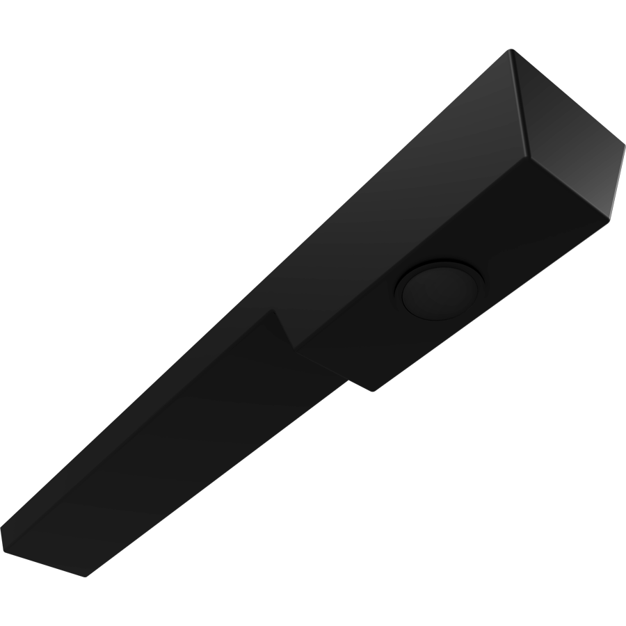 RAB TK-SEFWC/B TRACK22 Suspension Top Access End Feed Wired Cover – Black Finish