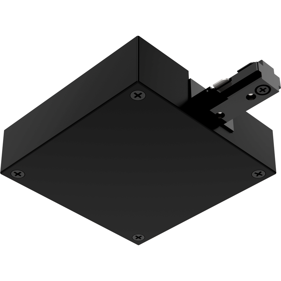 RAB TK-TF/B End Feed Accessory – Black Finish